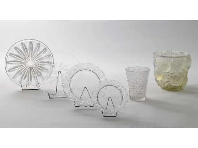 Rene Lalique Vase Oran