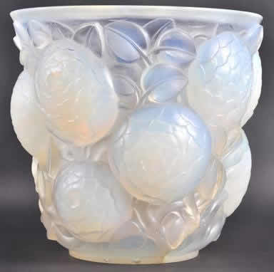 Rene Lalique Vase Oran