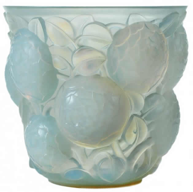 Rene Lalique Vase Oran