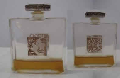 Rene Lalique Perfume Bottle Origan