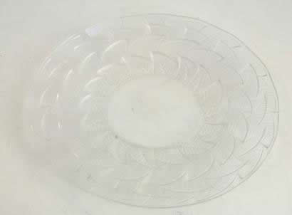 Rene Lalique Plate Ormeaux
