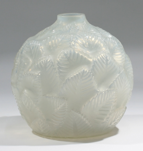 Rene Lalique Vase Ormeaux
