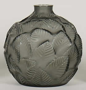 Rene Lalique Vase Ormeaux