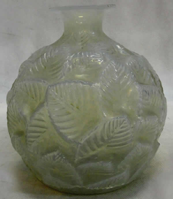 Rene Lalique Vase Ormeaux