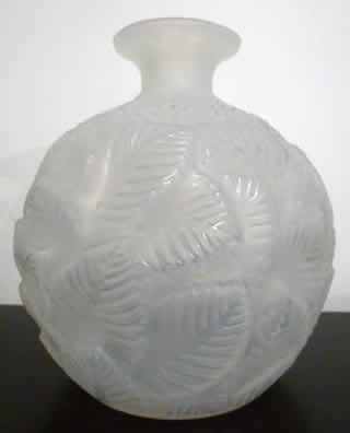 Rene Lalique Vase Ormeaux