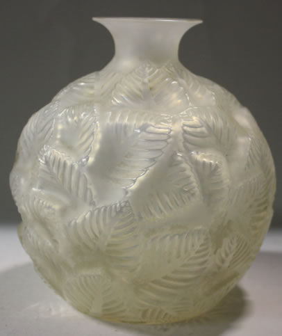 Rene Lalique Vase Ormeaux