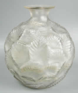Rene Lalique Vase Ormeaux