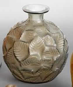 Rene Lalique Vase Ormeaux