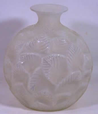 Rene Lalique Vase Ormeaux