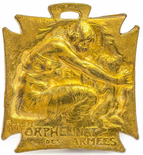 Rene Lalique Pendant Orphelinat Des Armees
