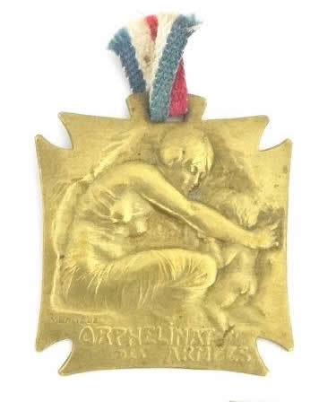 Rene Lalique Medal Orphelinat des Armees