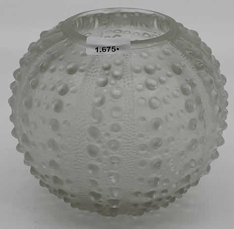 Rene Lalique Vase Oursin