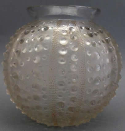Rene Lalique Vase Oursin