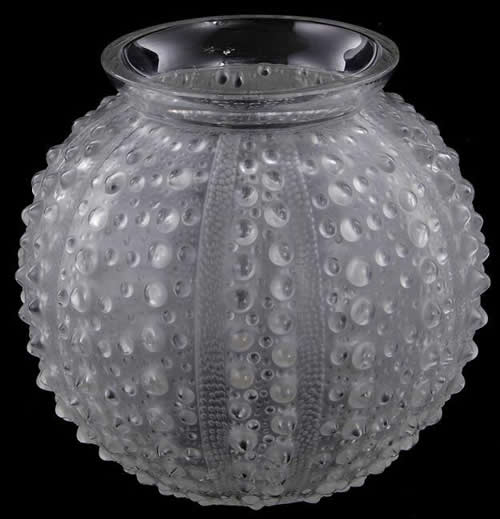 Rene Lalique Vase Oursin