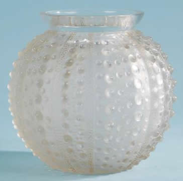 Rene Lalique Vase Oursin