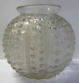 Rene Lalique Vase Oursin