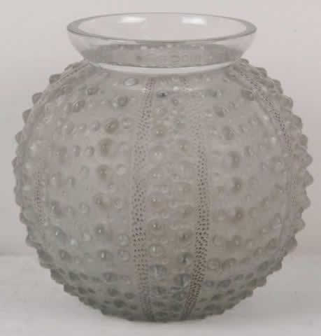Rene Lalique Vase Oursin