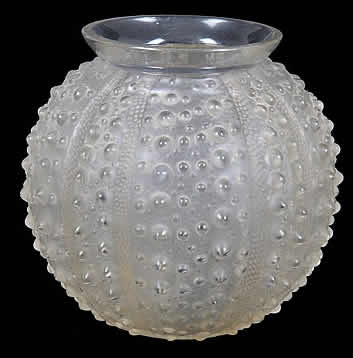 Rene Lalique Vase Oursin