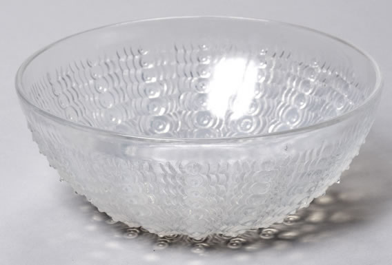 Rene Lalique Bowl Oursins