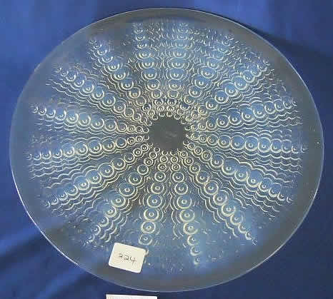 Rene Lalique Plate Oursins