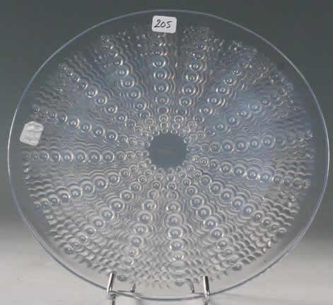 Rene Lalique Plate Oursins