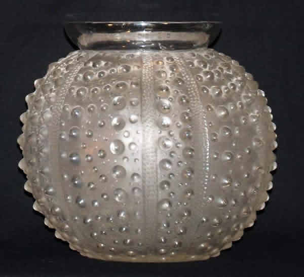 Rene Lalique Vase Oursin