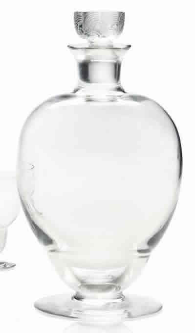 Rene Lalique Padoue Decanter