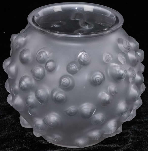 Rene Lalique Vase Palissy