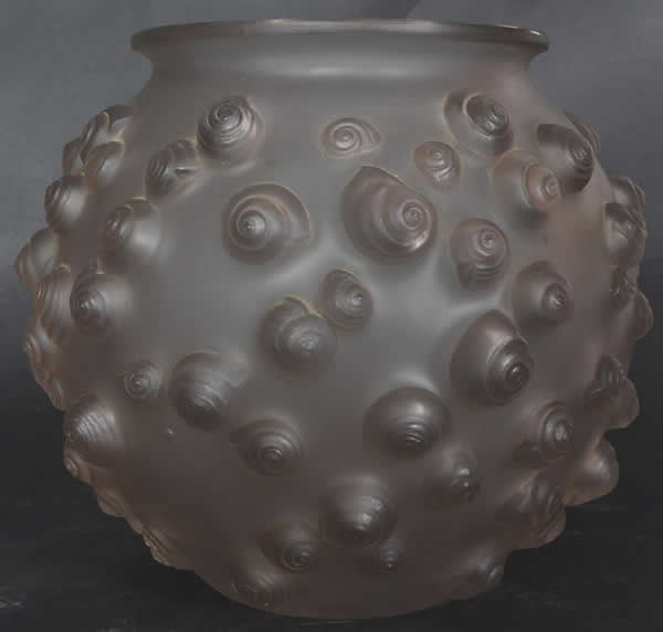 Rene Lalique Vase Palissy