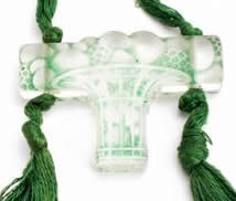 Rene Lalique Pendant Panier De Fruits