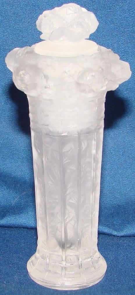 Rene Lalique Perfume Bottle Panier De Roses