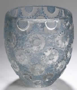 Rene Lalique Paquerettes Vase
