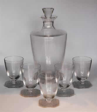 Rene Lalique Decanter Paquerettes