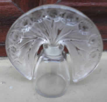 Rene Lalique Perfume Bottle Paquerettes