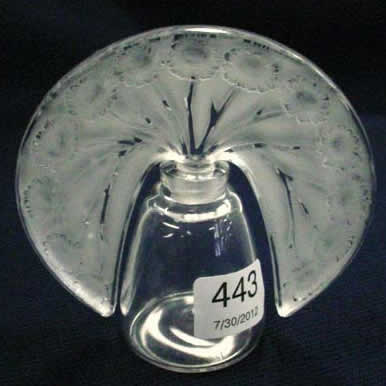 Rene Lalique Perfume Bottle Paquerettes