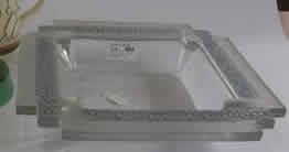 Rene Lalique Square Bowl Paquerettes