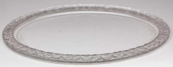 Rene Lalique Serving Tray Paquerettes-3