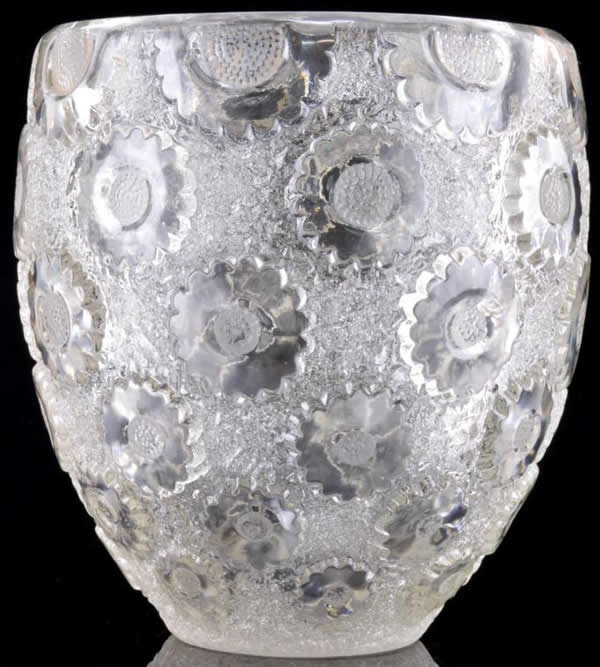 Rene Lalique Vase Paquerettes
