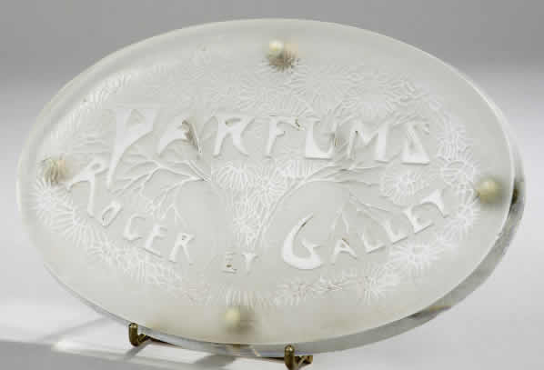 Rene Lalique Parfums Roger Et Gallet Sign