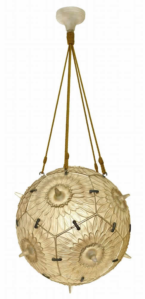 Rene Lalique Chandelier Passiflore