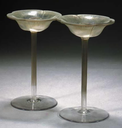 Rene Lalique Pavot Candleholder