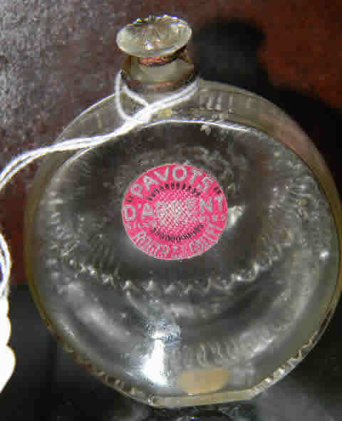 Rene Lalique Flacon Pavots D'Argent