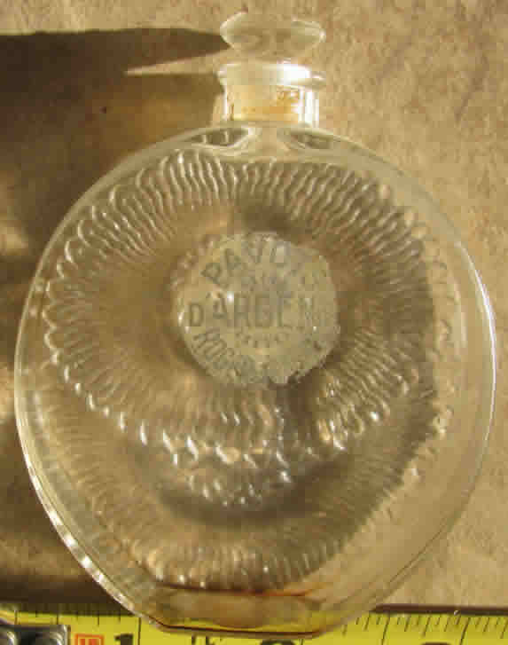 Rene Lalique Flacon Pavots D'Argent