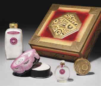 Rene Lalique Perfume Presentation Pavots D'Argent