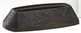 Rene Lalique Peacocks Statue Base