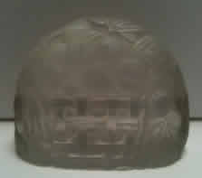 Rene Lalique Menu Holder Peches