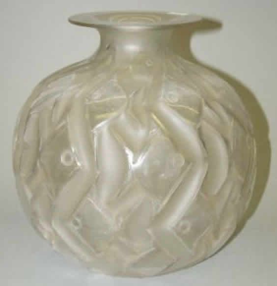 Rene Lalique Vase Penthievre