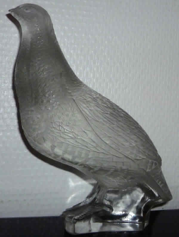 Rene Lalique Motif Decoratif Perdrix Debout