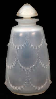 Rene Lalique Perfume Bottle Perles