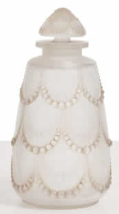 Rene Lalique Perfume Bottle Perles